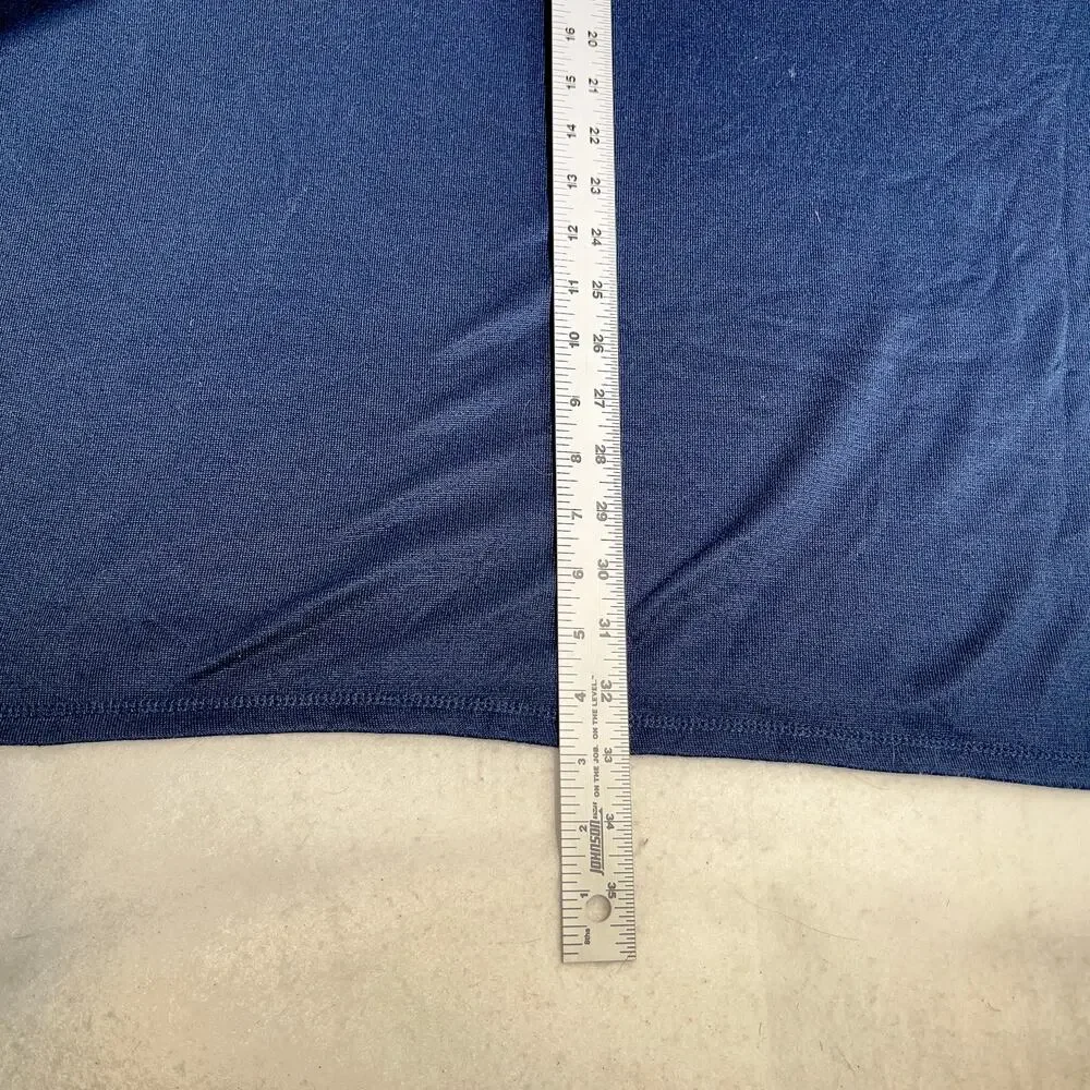 Disney Stitch Lilo Sleepwear Night Shirt Woman Medium 8-10 '21 Print Navy - Picture 9 of 15